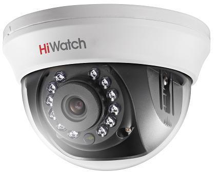 HiWatch DS-T201 Внутренняя купольная HD-TVI камера 3.6 мм