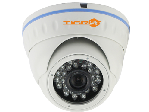 Tigris TI  -  VP2M (2.8) 2Mp Купольная IP  -  видеокамера, антивандальная, 1/2.9&amp;quot;  - фото 1