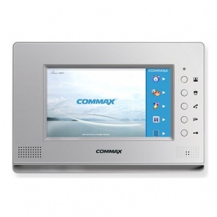 Commax CDV-71AM/XL (Белый) Монитор цветного видеодомофона, 7'', 4 канала, громкая связь, память 128 кадров