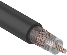 Rexant RG-213 кабель 96%, 50 Ом, 100м., черный