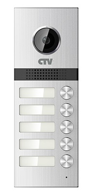 CTV D5MULTI Вызывная панель цветного видеодомофона на 5 абонентов