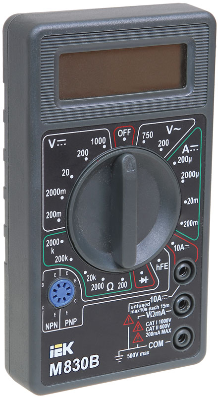 Мультиметр цифровой Universal M830B (TMD-2B-830) IEK
