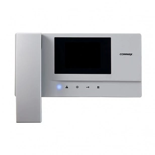 COMMAX CDV-35H/XL (Перламутр) Монитор цветного видеодомофона, дополнительно вызов аудио/видео (при наличии камеры) от цифрового подъездного домофона + 3-х вызывных блоков и 1-й камера наблюдения, AC 110-240В