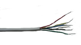 Ramcro BS-CAB006 кабель 6х0.22 мм2, экран, 100 м