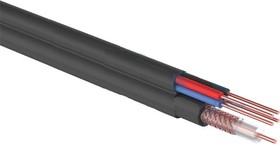 Rexant ККСВ-П + 4х0.5мм (01-4022) кабель 100м., черный