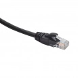 RJ45-RJ45 U/UTP Cat.5e LSZH нг(А)-HF (DR-181915), Патч-корд (коммутационный шнур) 5м, черный