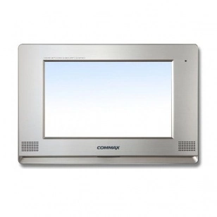 COMMAX CDV-1020AE/VIZIT (Белый) Монитор цветного видеодомофона, 10.2&quot;, TFT LCD, PAL/NTSC, LED подсветка, Toch Screen, hands free, память на 128 кадров, адаптирован к VIZIT, 318х215х53мм, AC 110-240В