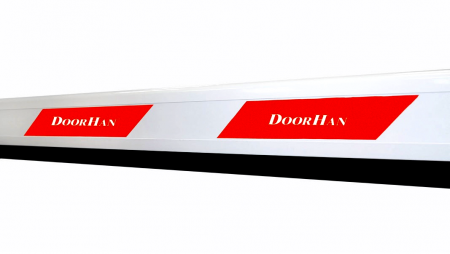 Doorhan BOOM-3-LED Стрела алюминиевая для шлагбаума BARRIER-3000 c подсветкой