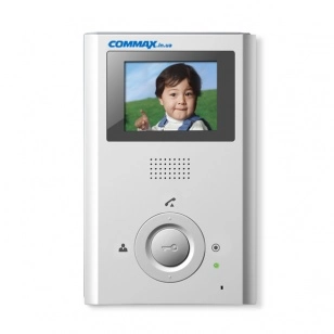 COMMAX CDV-35H (Серый) Монитор цветного видеодомофона, 3.5&quot;, PAL/NTSC, подключение 2-х панелей и трубки DP-4VHP, громкая связь