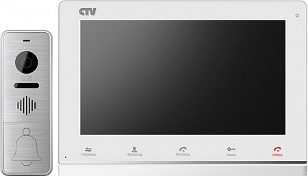 CTV DP4101AHD W (White) Комплект цветного видеодомофона