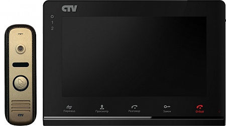 CTV DP2700IP (Black) Комплект цветного IP видеодомофона
