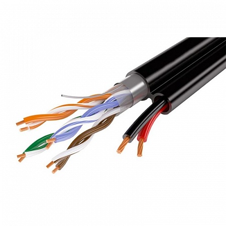 Eletec 5E 4x2x0.5 + 2x0.75 OUTDOOR кабель UTP комб., эконом, 200м