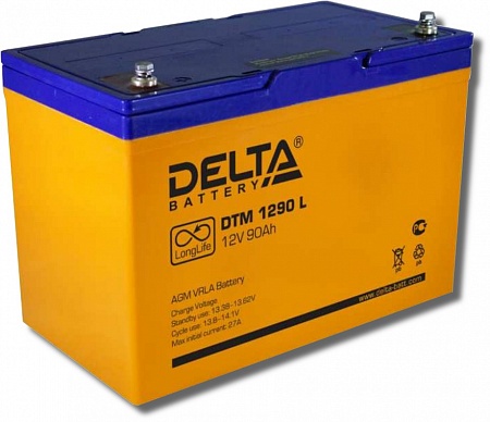 Deltа DTM1290L Аккумулятор герметичный свинцово-кислотный