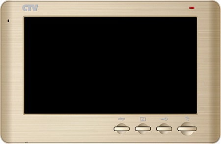 CTV M1704SE CH Монитор видеодомофона 7'' со сменными передними панелями (серебристый металлик, &amp;quot;шампань&amp;quot;, &amp;quot;белый декор&amp;quot;), с кнопочным управлением, встроенный автоответчик, , встроенный источник питания