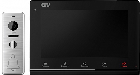 CTV DP3700 (Black) Комплект цветного видеодомофона