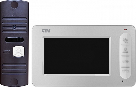 CTV DP400 (White) Комплект цветного видеодомофона