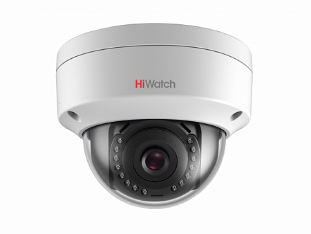 HiWatch DS-I202C (4) 2Mp Купольная IP-видеокамера с ИК-подсветкой до 30 м