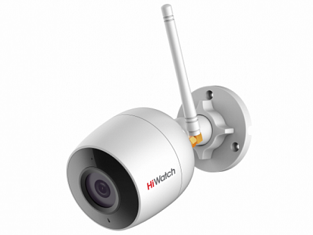 HiWatch DS-I250W (4) 2Mp Уличная цилиндрическая IP-видеокамера, 1/2.8'' CMOS, 90°, ИК-фильтр, 0.025лк @F1.2, H.265+/H.265/H.264+/H.264/MJPEG/DWDR/3D DNR/BLC, коридорный режим, встр. микрофон, 32кбит/с -8Мбит/с, TVS, EXIR-подсветка до 30м и WiFi, 12V±25%,