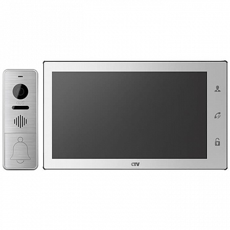 CTV DP4106AHD W Комплект цветного видеодомофона, в составе: панель CTV-D400FHD S, монитор CTV-M4106AHD W