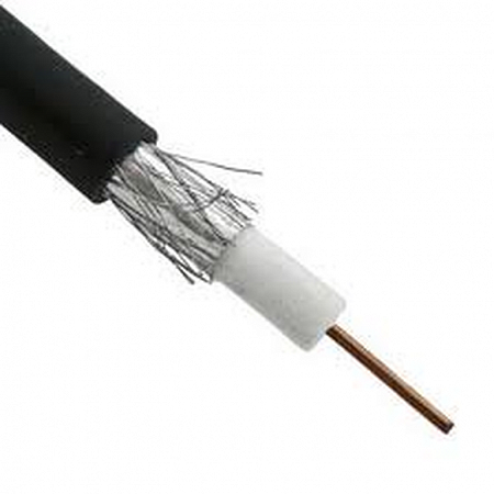 Eletec RG-6U кабель 75 Ом, CU (48%), 100м, белый
