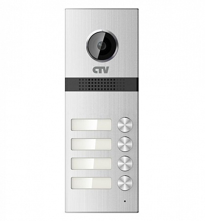 CTV D4MULTI Вызывная панель цветного видеодомофона на 4 абонента