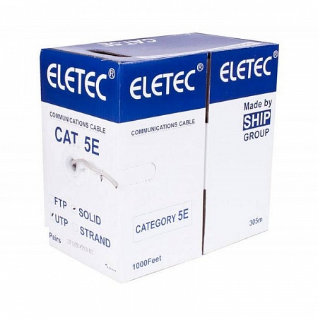 Eletec FTP 5E 10x2xAWG24 кабель 305м, медь