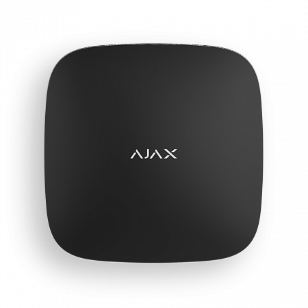 Ajax Hub 2 (Black) (14909.40.BL1) Интеллектуальная централь - 3 канала связи (2SIM 2G+Ethernet), поддержка фотоверификацией тревог