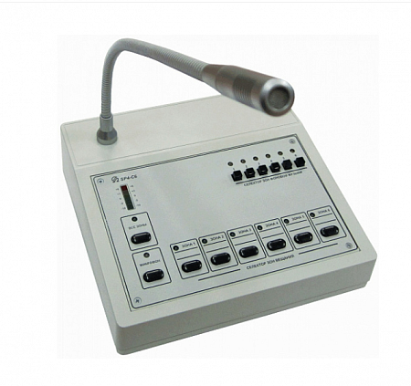 OMEGA SOUND SP4-C6 Пульт диктора трансляционный для многоканальных распределенных систем